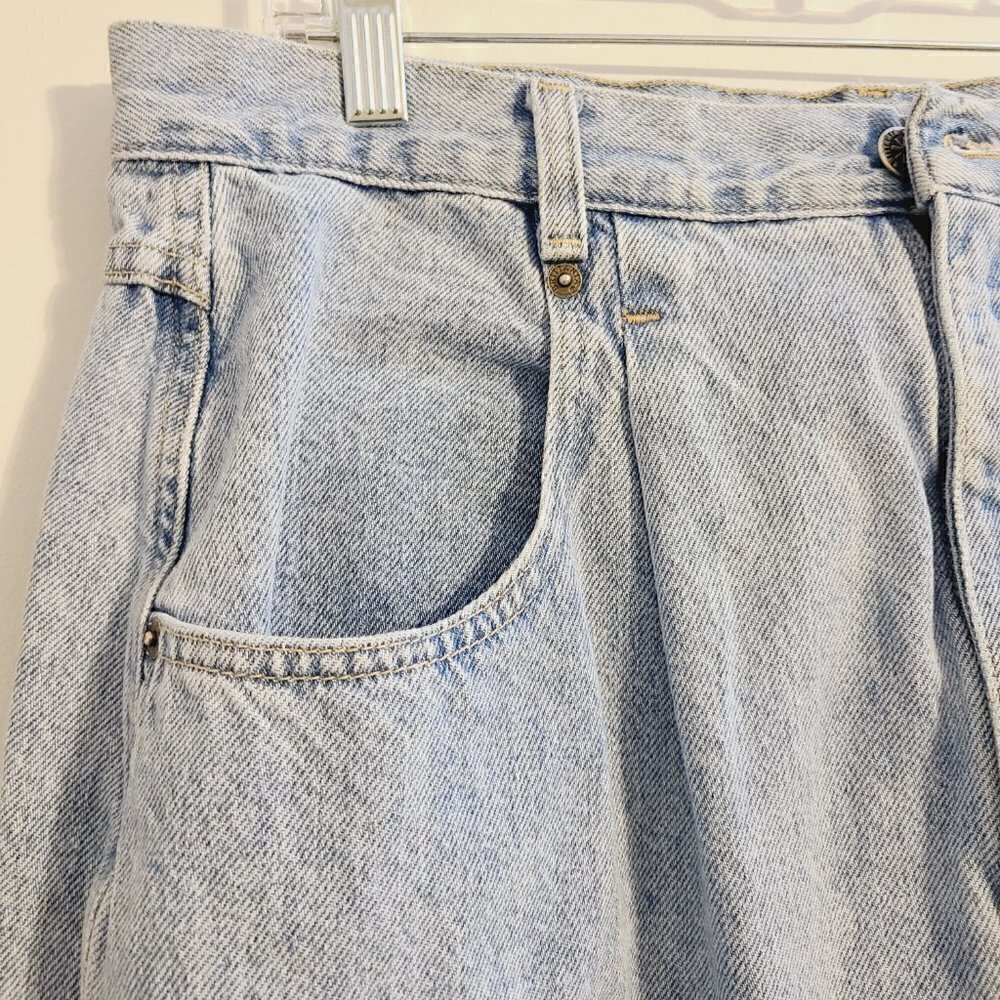 Brittania | Women's Vintage High Waist Light Wash Jeans (Size 18 Average) - Picture 3 of 14